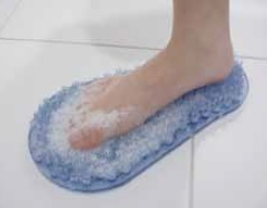 Lave-pied avec ventouses