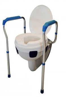 cadre toilette a fixer